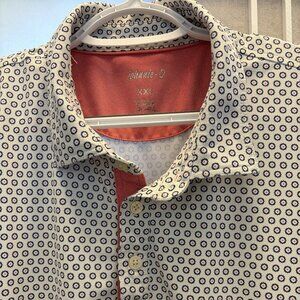 johnnie-O - Performance Polo, Multi-Colored Geo Print